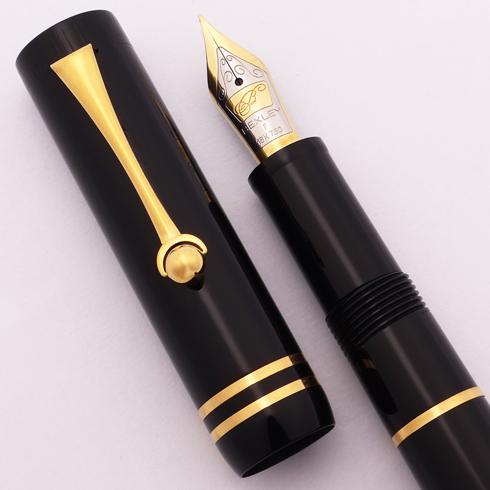 Molteni Antonella Fountain Pen LE by Bexley (13/88) - Black, Gold